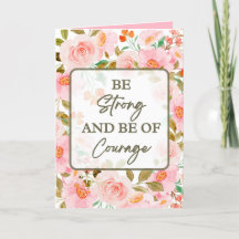 Encouragement Card for Difficult Times eg Sickness