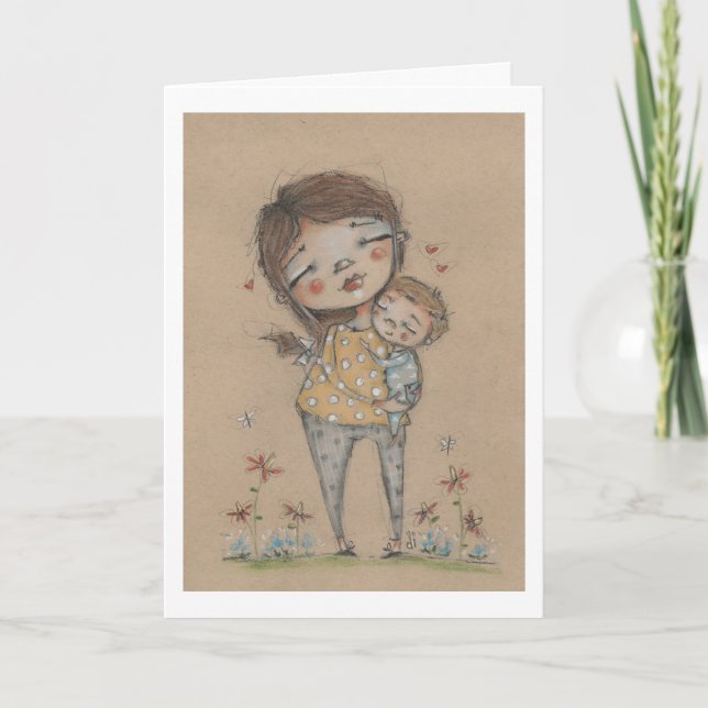 Encouragement Card for New Mum (Front)