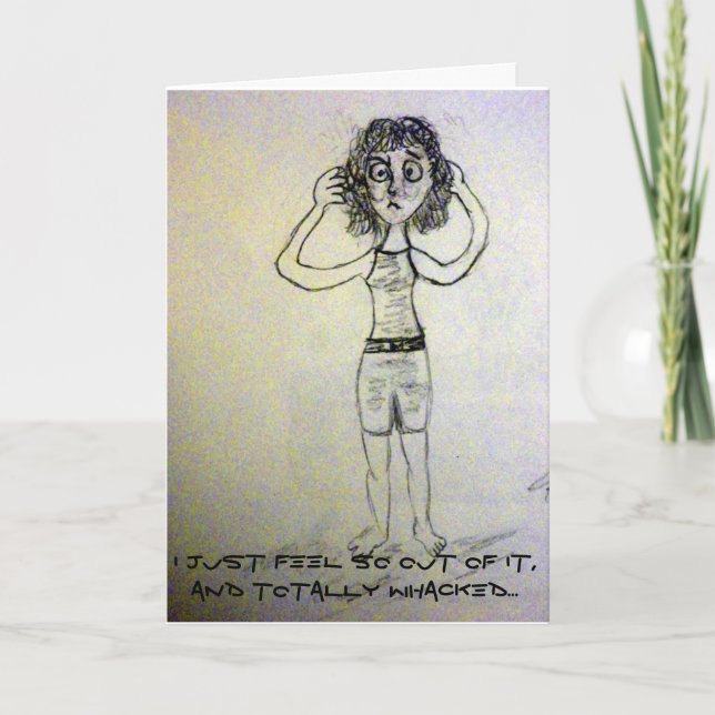 Encouragement card for the ill or cancer patients (Front)