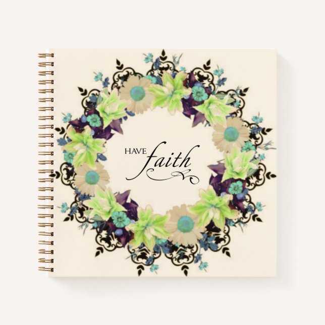 Encouragement Enlightenment Comfort Hope Notebook (Front)