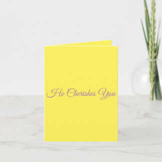 Encouragement for a broken heart. card