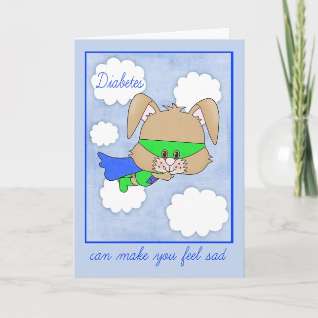 Encouragement For Child with Diabetes Card (Front)