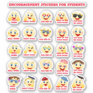 Encouragement For Students Cool Stickers