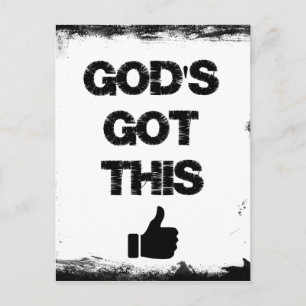 Encouragement: God's Got This Postcard