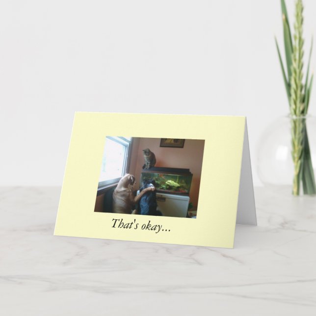 Encouragement Greeting Card (Front)