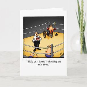 Encouragement Humour Greeting Card
