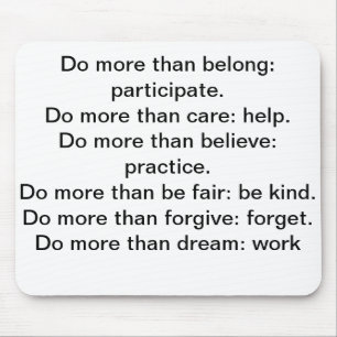 Encouragement Mousepad