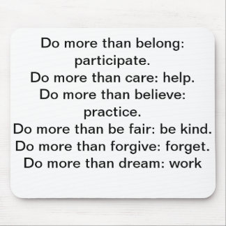 Encouragement Mousepad