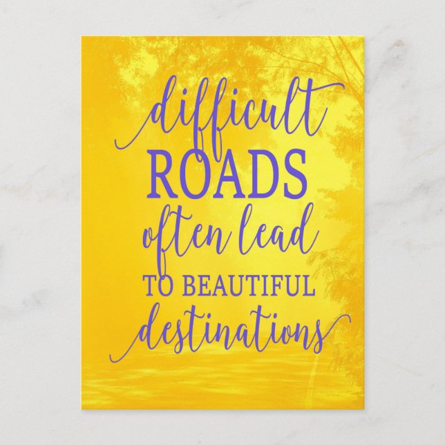 Encouragement Postcard (Front)