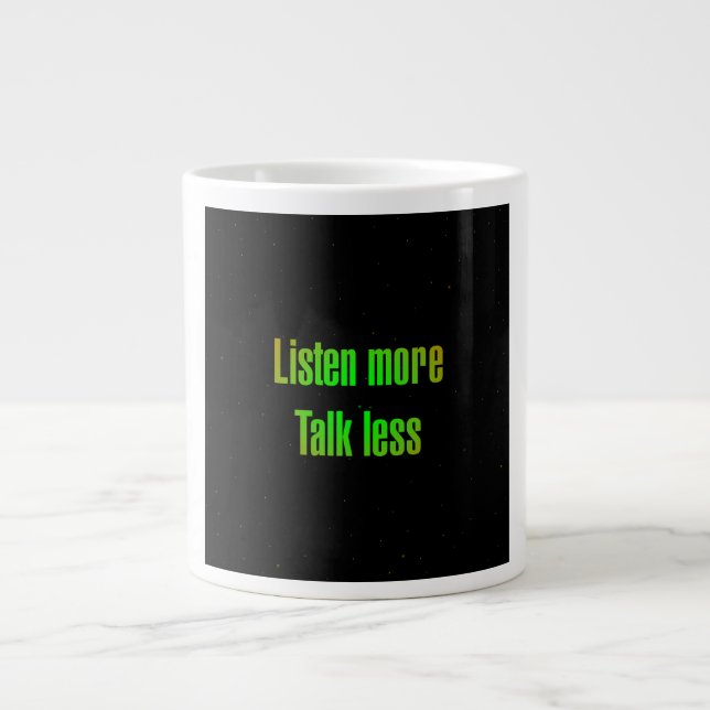 Encouragement Quote # 114 Large Coffee Mug (Front)