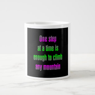 Encouragement Quote # 125 Large Coffee Mug