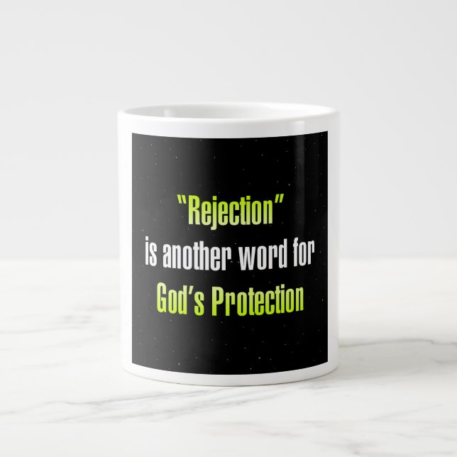 Encouragement Quote # 129 Large Coffee Mug (Front)