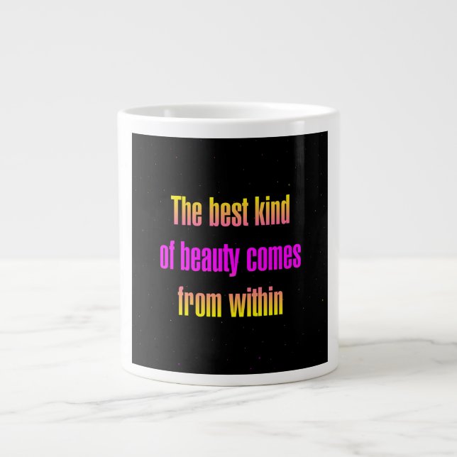 Encouragement Quote # 149 Large Coffee Mug (Front)
