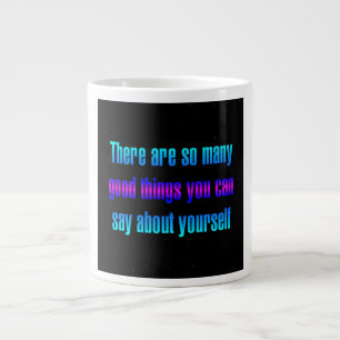 Encouragement Quote # 157 Large Coffee Mug