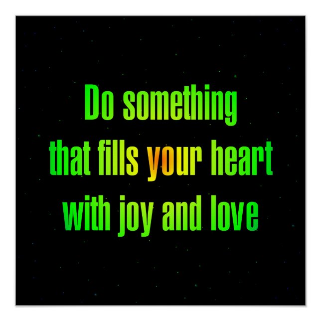 Encouragement Quote # 20 Poster (Front)