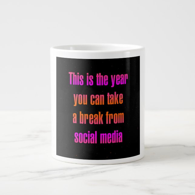 Encouragement Quote # 232 Large Coffee Mug (Front)