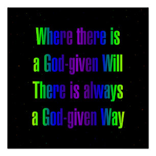 Encouragement Quote # 257 Poster