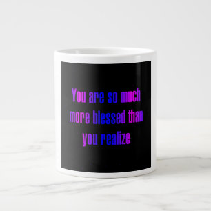 Encouragement Quote # 277 Large Coffee Mug