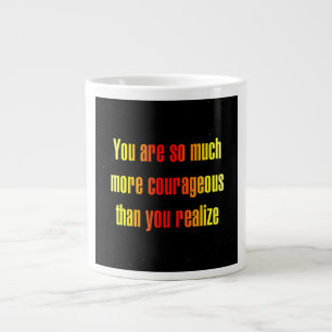 Encouragement Quote # 281 Large Coffee Mug