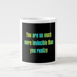 Encouragement Quote # 294 Large Coffee Mug