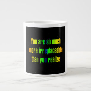 Encouragement Quote # 295 Large Coffee Mug