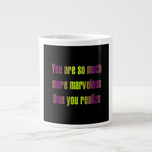 Encouragement Quote # 298 Large Coffee Mug