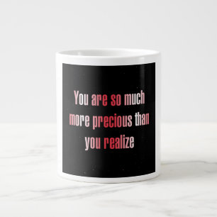 Encouragement Quote # 303 Large Coffee Mug