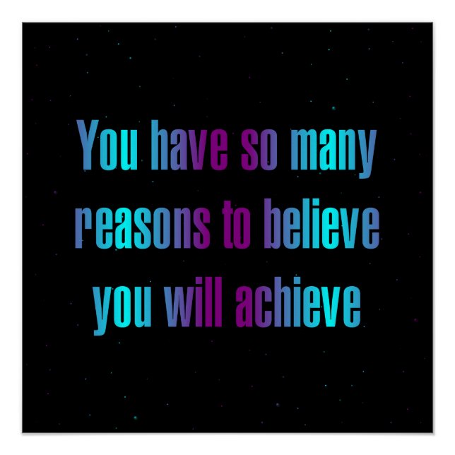 Encouragement Quote # 333 Poster (Front)