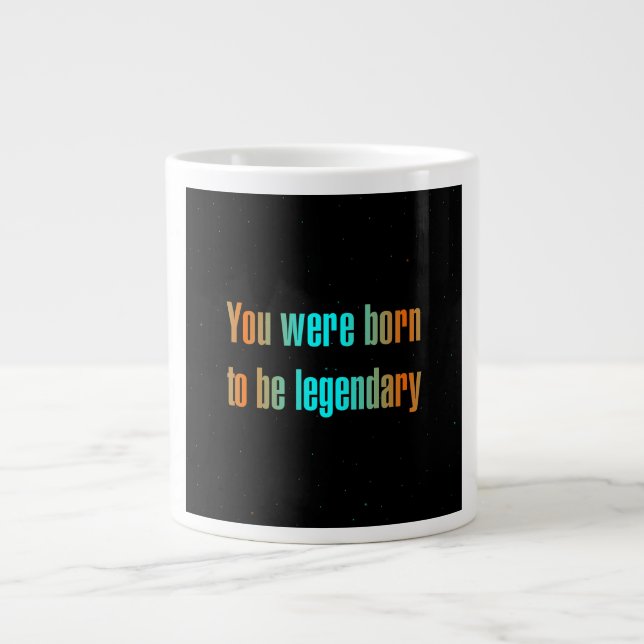 Encouragement Quote # 345 Large Coffee Mug (Front)