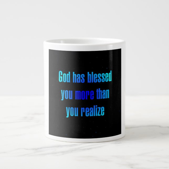 Encouragement Quote # 46 Large Coffee Mug (Front)