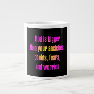 Encouragement Quote # 52 Large Coffee Mug