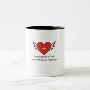 "Encouragement To Go" Logo Mug
