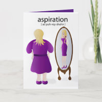Encouragement Weight Loss Journey Woman in Mirror
