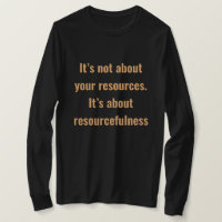 Encouragement words with simple text on women T-S