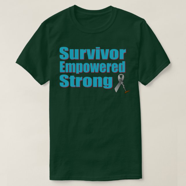 Encouraging Amputee Graphic T-Shirt (Design Front)