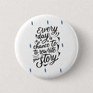 Encouraging Believe in Yourself Message Design 6 Cm Round Badge