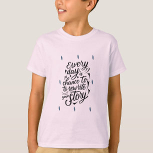 Encouraging Believe in Yourself Message Design  T-Shirt