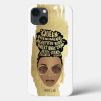 Encouraging Black Women, Natural Hair, Gold Stroke