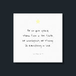 Encouraging Motivational Faith Bible Verse Quote Canvas Print<br><div class="desc">Encouraging motivational christian faith Bible verse quote from the 1 Corinthians 16:13-14. A blessing and wonderful gift idea for your loved one,  friend or a family member.</div>
