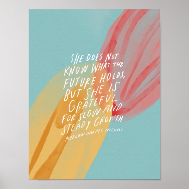 Encouraging Quote Poster (Front)