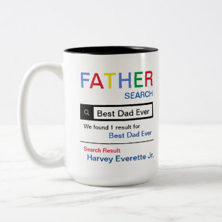 Encouraging Two-Tone Coffee Mug