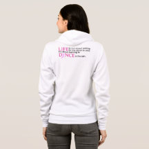 Encouraging Words Breast Cancer Awareness Hoodie