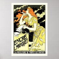 ENCRE L MARQUET Eugene Grasset Art Nouveau Vintage