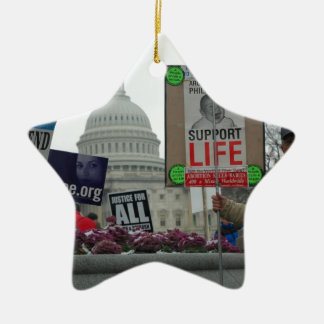 End Abortion Ceramic Tree Decoration