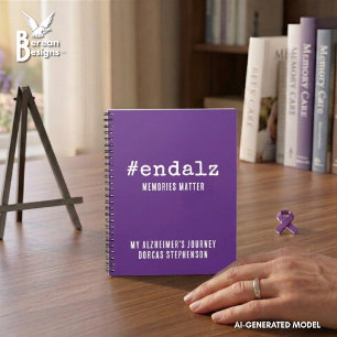End Alz Personalised Alzheimers Awareness Weekly Planner