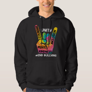 End Bullying Awareness and Solidarity for handicap Hoodie