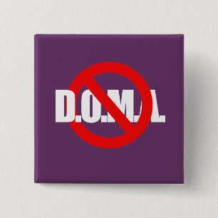 END DOMA -.png 15 Cm Square Badge