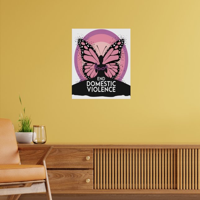 End Domestics Violence Poster (Living Room 2)