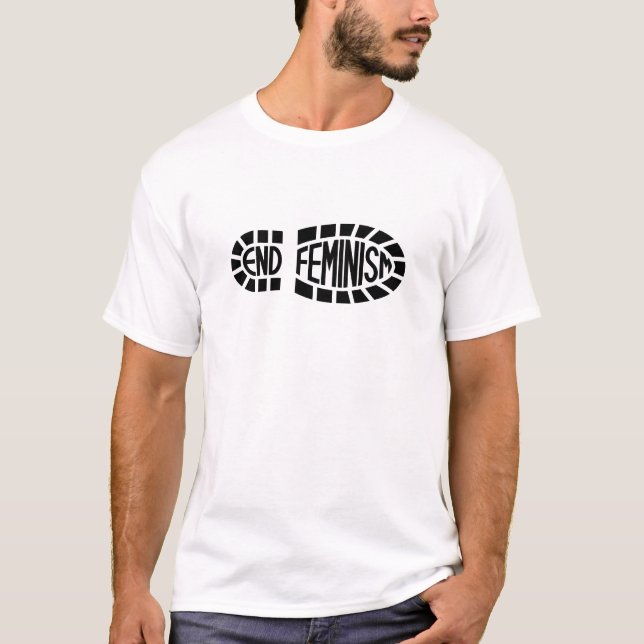 End Feminism (Dark Logo) T-Shirt (Front)