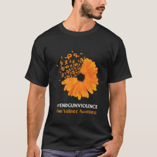 End Gun Violence Awareness Orange Ribbon T-Shirt